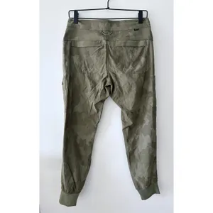 PRANA Halle Jogger II Camo Sage Green Hiking Cargo ReZion Pants Womens 4 Reg thumbnail 3
