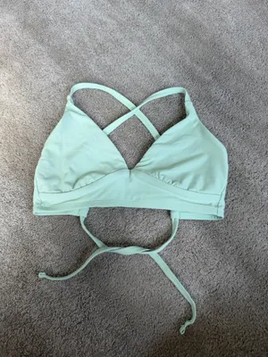 Calia Mint Green Criss Cross Bikini Top XS thumbnail 2