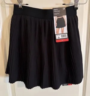GapFit Women's Pleated Skort Size XS Black thumbnail 1