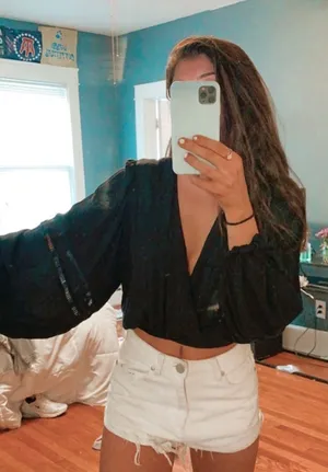 South Moon Under Black Tie Front Top thumbnail 5