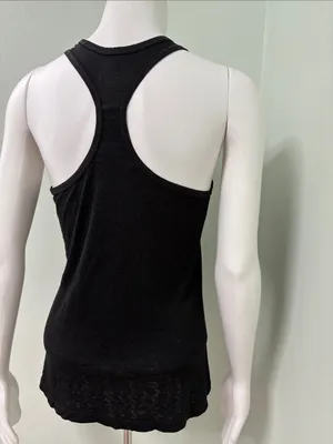 Smartwool black tank small - flaw thumbnail 4