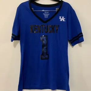 Colosseum University of Kentucky shirtsize XL sequined lettering/number thumbnail 1