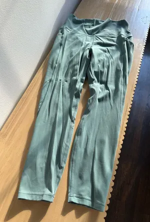 Lululemon Align High Rise Pant with Pockets 25" Tidewater Teal 8 thumbnail 1