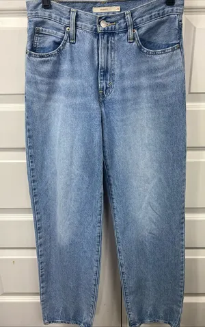 Levis '94 Baggy Wide Leg BarrelJeans Womens 26 Blue Medium Wash Denim thumbnail 1