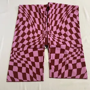 Daydreamer LA Basics Eclipse Wave Pull On Pant Pink and Red NWT Small Black thumbnail 5