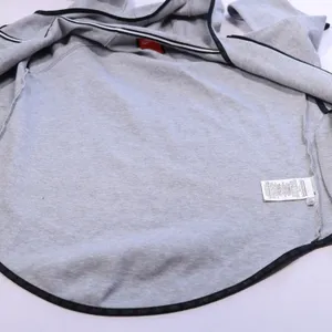 Nike Tech Fleece Asymmetric Cape Hoodie Women XS Grey Full Zip High Low 669613 thumbnail 5