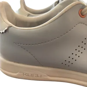Kuru Roam Classic Court Sneaker Shoes Size 9B Leather Light Gray Women’s Comfort thumbnail 5