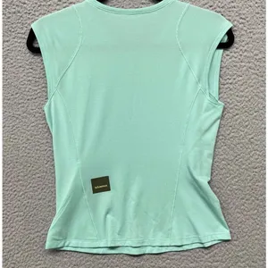 Lululemon Hiking Tank Top Womens 6 Mint Green Cropped Pocket Outdoors thumbnail 9