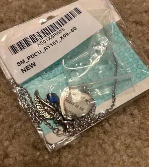 Necklace a pride of my heart is in heaven fashion jewlery thumbnail 1