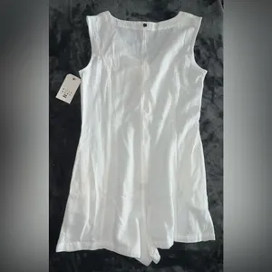 Billabong Breeze Away Playsuit in White Size Small New with tag thumbnail 7