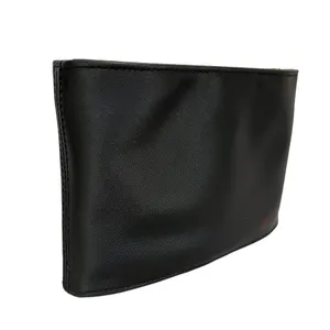 Yves Saint Laurent YSL Opium Black Zip Pouch Cosmetic Bag Clutch Purse thumbnail 9