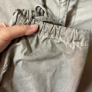 ASOS size 6 made in Turkey 100% cotton drawstring waist joggers. thumbnail 3