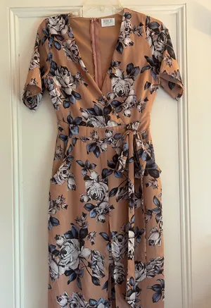 Sienna Sky Floral Dress Maxi thumbnail 1