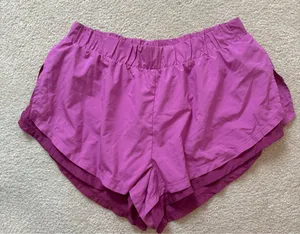 Free People Movement Shorts Purple thumbnail 2