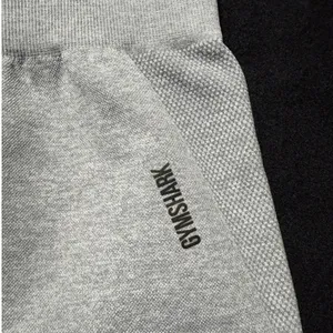 Gymshark Light‎ Grey Seamless High Waisted Workout Shorts Women's Size S thumbnail 5