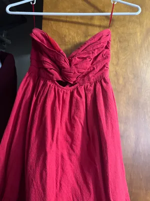 Red mini dress thumbnail 2