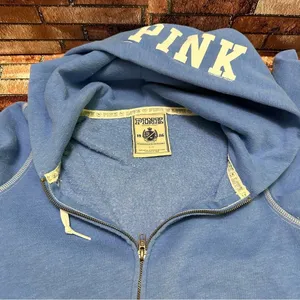 Victorias Secret PINK Sweatshirt full zip Hoodie Jacket Size S/P thumbnail 10