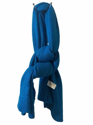 H&M Blue Oversized Scarf(One Size) thumbnail 3