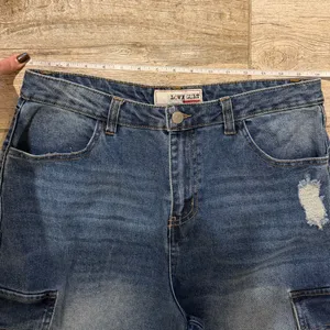 Love Cult Denim Cargo Jeans thumbnail 3