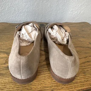 Franco Sarto Women’s Harlow Suede Loafers Beige Size 9M Preppy Office Comfort thumbnail 5