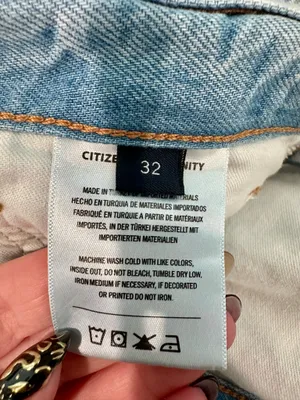 Citizens of Humanity Paloma Baggy Wide Leg Jeans 32 Light Wash thumbnail 6