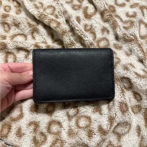 Michael Kors Black Leather Wallet thumbnail 2