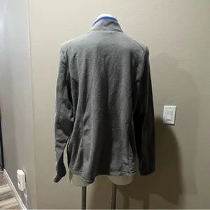 The North Face gray pullover fleece sweatshirt thumbnail 5