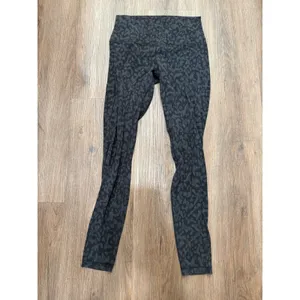 Lululemon‎ Align High-Rise Pant 25" Leoflage Black Multi Size 8 LW5CQDS thumbnail 3