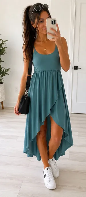 Halara High-Low Breezeful Dress thumbnail 1