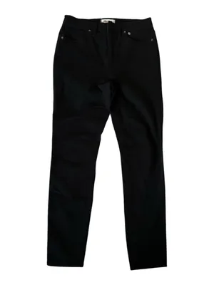 Madewell 10” High Rise Black Skinny Stretchy Jeans Pants 28 thumbnail 2