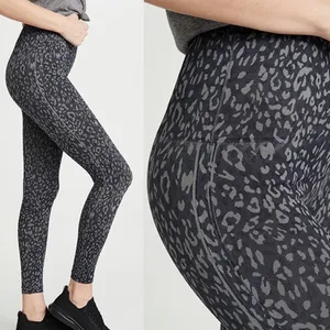 Spanx look at me now leggings indigo leopard thumbnail 6