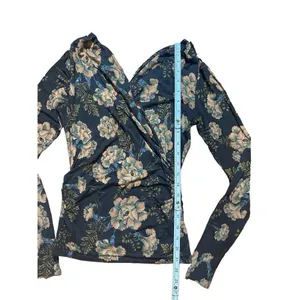 Free People floral surplice wrap‎ top sz XS thumbnail 5