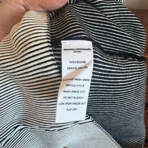 Amanda Uprichard Corenne Mini Dress Black White XS NWT thumbnail 5
