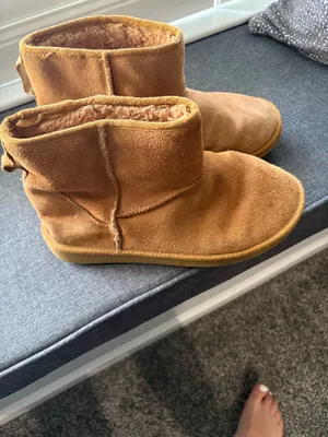 Studio works size 8 1/2 Rust slip on booties thumbnail 2