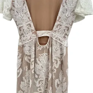 For Love & Lemons San Marcos Mini Dress Lace Ivory White Size‎ Medium thumbnail 10