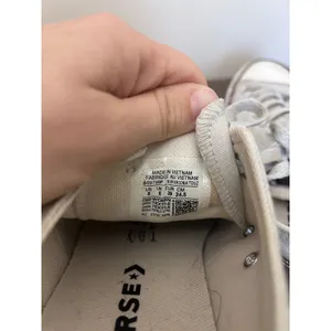 Converse All Star Chuck Taylor Grey Pink Silver Metallic Sneakers size 8 A09799F thumbnail 6