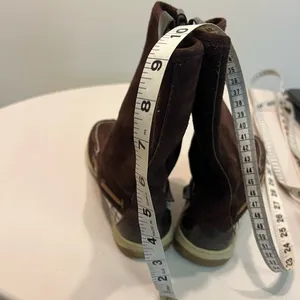 Sperry Top-Sider Womens Sandfish Boots Brown 7.5M thumbnail 5