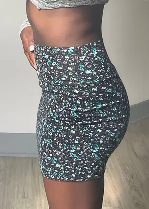 Floral Print Skirt Multi thumbnail 2