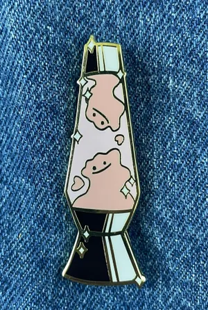 Ditto Lava Lamp Enamel Pin thumbnail 1