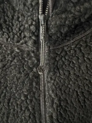 Lululemon Black Sherpa 1/4 zip thumbnail 3
