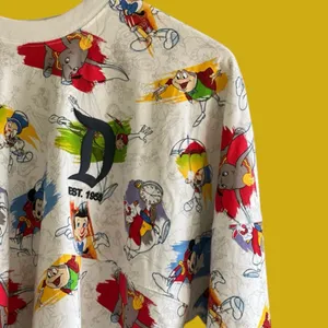 Disney Parks Ink & Paint Spirit Jersey featuring classic animated characters thumbnail 6