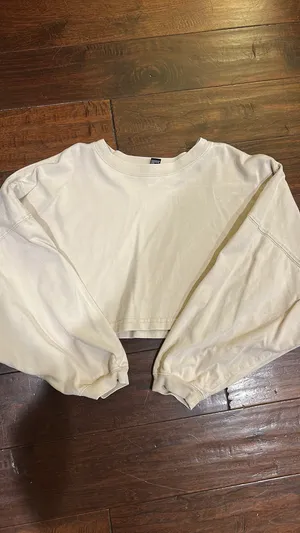 Cropped Long Sleeve Forever 21 Top thumbnail 2