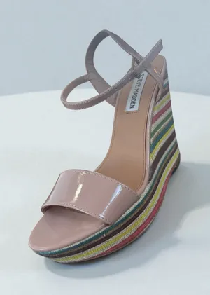 Steve Madden Nude Wedge Heels Platform thumbnail 1