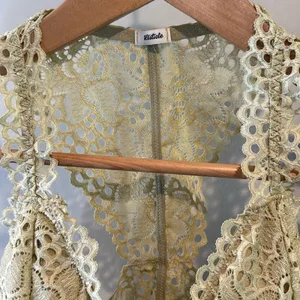 Listicle Medium Light Green Lace‎ Bralette thumbnail 5