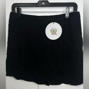 Princess Polly Classic Black Mini Skirt thumbnail 2