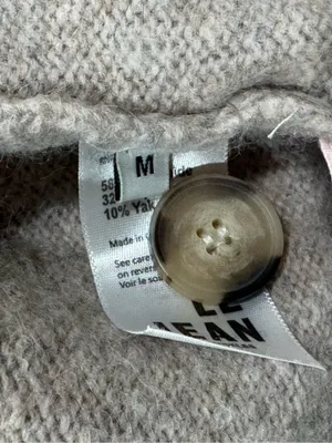 Le Jean Los Angeles Willa Alpaca/Yak Cardigan Women’s Medium thumbnail 4