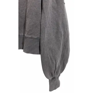 Free People‎ Take Me Back Pullover Charcoal Women's Size XS thumbnail 7