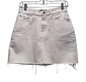 Gap 5‎ Pocket Mini Denim Skirt Optic White Size 25 Casual Summer Vacation Girly thumbnail 1