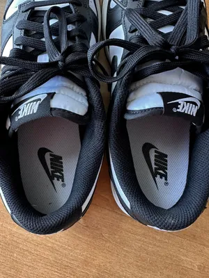 Nike Women’s Dunk Low Retro Sneakers, Black/White, Panda Color, Size 8 thumbnail 11