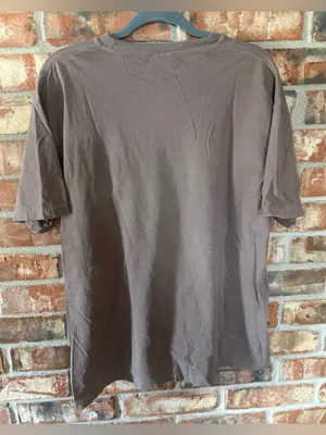 Comfort Colors Espresso Short Sleeve Tee with Checker & Leopard Smiley thumbnail 3